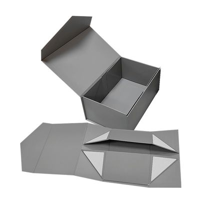 Ordine personalizzato Colore personalizzato Dimensione Grigio Cartone pieghevole Cartone con coperchio magnetico