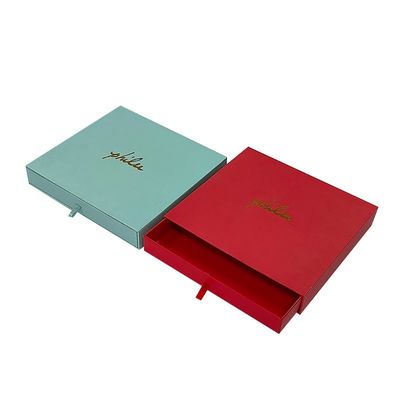 Cartone di lusso Portafoglio confezionamento Scatola cassetto carta scatola regalo confezionamento logo personalizzato