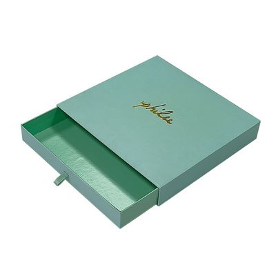Cartone di lusso Portafoglio confezionamento Scatola cassetto carta scatola regalo confezionamento logo personalizzato