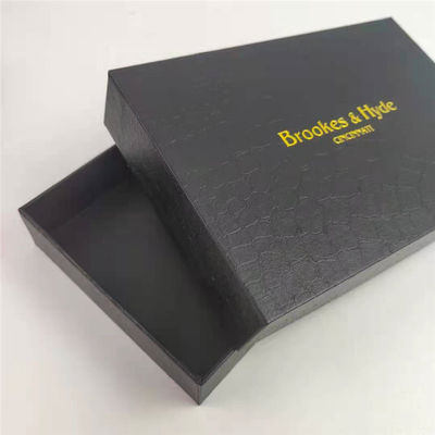 Matte Black Paper Gift Package Box Custom For Jewelry Orologio Occhiali