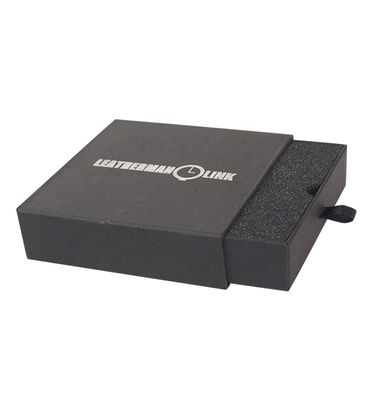 Matte Black Paper Gift Package Box Custom For Jewelry Orologio Occhiali