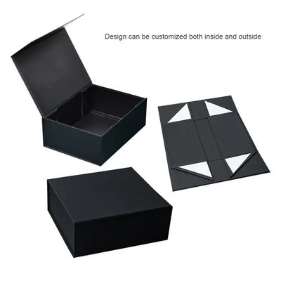 Scatola di imballaggio magnetica riciclabile per parrucche abbigliamento scatola pieghevole con chiusura magnetica