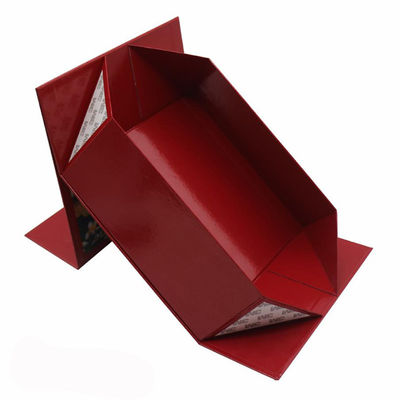 Grandi scatole di imballaggio con parrucca grigia carta A5 scatola regalo magnetica pieghevole