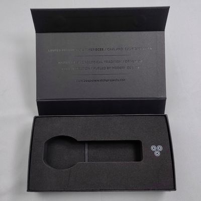 Scatola di imballaggio in carta trasparente per regali su misura Scatola di cartone con coperchio magnetico