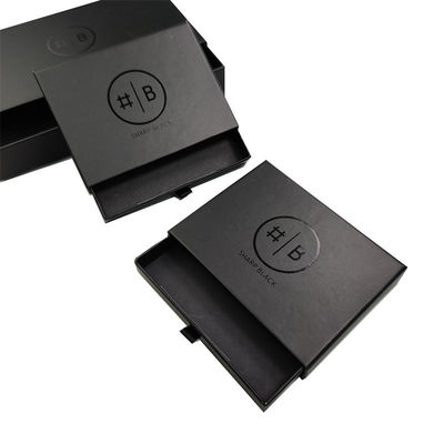 Scatole rigide personalizzate di lusso pieghevole di cartone nero Magnetico scatola regalo nera con spugna