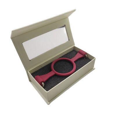 Effetto olografico magnetico Blush Packaging Lash Box con Window Custom Logo HOLO