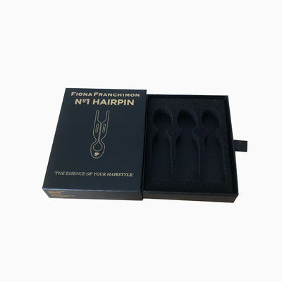 ISO9001 Qualificate Matte Black Collar Box per imballaggi personalizzati CMYK/PANTONE