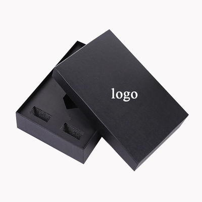 ISO9001 Qualificate Matte Black Collar Box per imballaggi personalizzati CMYK/PANTONE