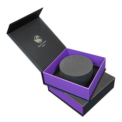 ISO9001 Qualificate Matte Black Collar Box per imballaggi personalizzati CMYK/PANTONE