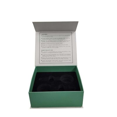Scatole di carta rigida di cartone personalizzate per massaggi facciali per la cura della pelle
