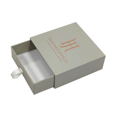 CMYK Piccolo cassetto a cassetti a diapositivi Imballaggio Cassetto a diapositivi a carta rustica Hard Gioielli Cassa regalo