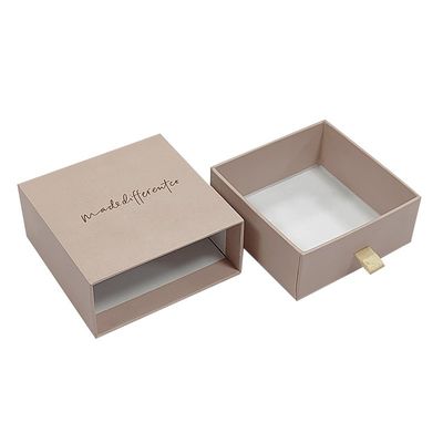 Scatole scorrevole di piccola dimensione Imballaggio Scatole scorrevole di carta Gioielli Scatola regalo per imballaggio