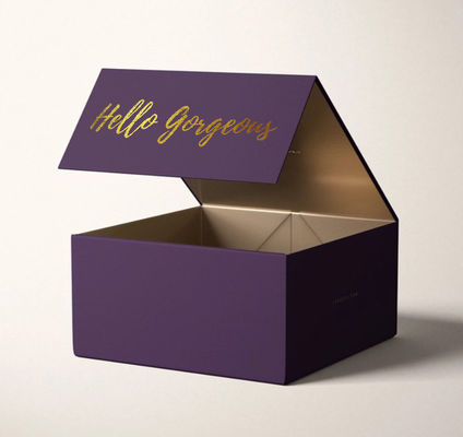 Ordine personalizzato accettato Chiusura magnetica Luxury Box per la parrucca rigide Caselle estensione dei capelli