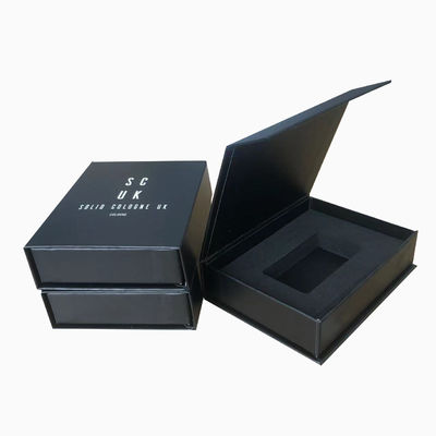 4C/UV/Lamination/Embossing/Stamping Finish Custom Magnetic Book Shape Box per profumi