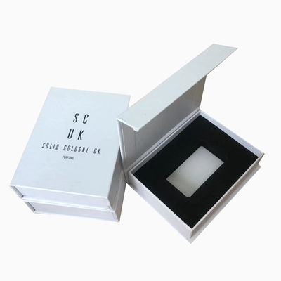 4C/UV/Lamination/Embossing/Stamping Finish Custom Magnetic Book Shape Box per profumi