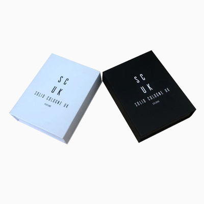 4C/UV/Lamination/Embossing/Stamping Finish Custom Magnetic Book Shape Box per profumi