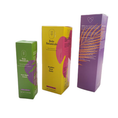 Matt Lamination Custom Gift Box Packaging per la cura della pelle Cosmetici High End Moda Luxury