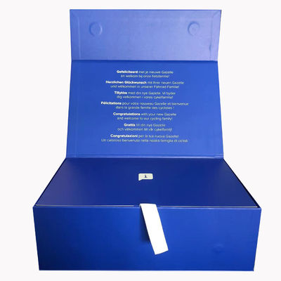 Scatole per imballaggi magnetici di carta di lusso Scatole regalo in cartone magnetico rigido su misura