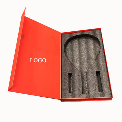 Scatola di imballaggio magnetico in cartone rigido per palla da ping pong, tennis da tavolo, racchetta da padel