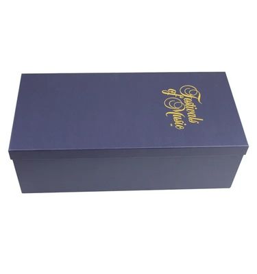 Scatola rigida personalizzata per imballaggio regalo di sigarette di vino rosso