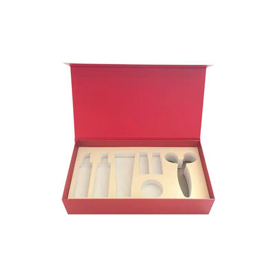 Scatola di carta con coperchio flessibile per la cura della pelle Roller Faciale Gua Sha Set Soluzione di imballaggio personalizzata