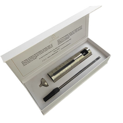 Imballaggio bottiglia di profumo spruzzatore carta rigida chiusura magnetica scatole regalo con inserti