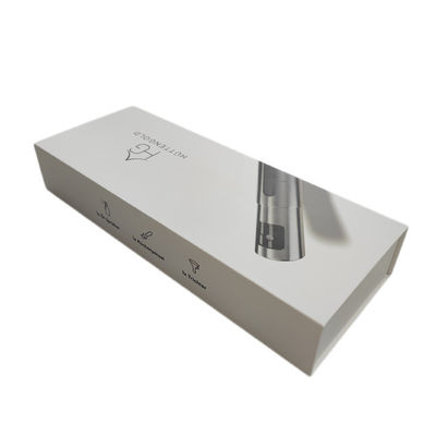 Imballaggio bottiglia di profumo spruzzatore carta rigida chiusura magnetica scatole regalo con inserti