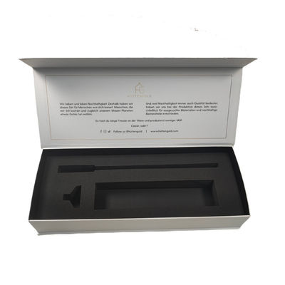 Logo personalizzato CMYK Libra di lusso in forma di libro Magnetic Watch Box per soluzione di imballaggio orologio