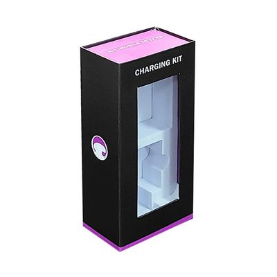 Casella regalo magnetica di lusso per la Power Bank Cable di caricabatterie con logo di stampa personalizzato