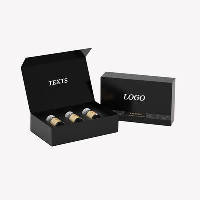 Riciclabile Custom Piccolo lotto Forma libro profumo bottiglia di vetro Cosmetici pacchetti regalo