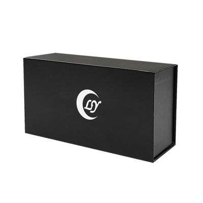 Stampa in foglio d'oro Rectangle Magnetic Gift Box Packaging con inserto di schiuma e busta