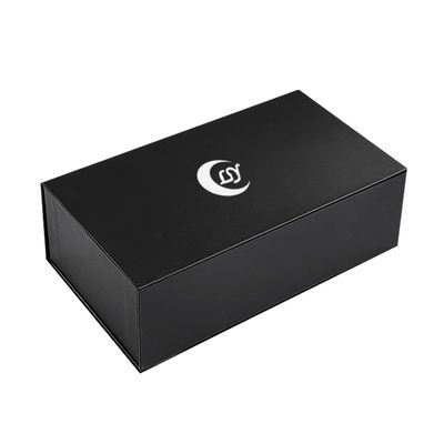 Stampa in foglio d'oro Rectangle Magnetic Gift Box Packaging con inserto di schiuma e busta