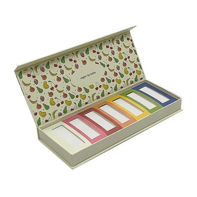 Scatole di carta a chiusura magnetica ecologica per imballaggi personalizzati con spazzole per trucco