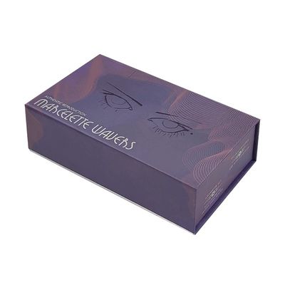 CMYK/PANTONE Stampa di lusso Matte Magnetico Flip Packaging Paper Box per cosmetici