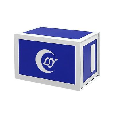 Scatola di imballaggio magnetico ripiegabile in cartone rigido Eco-friendly Scatola di carta riciclabile