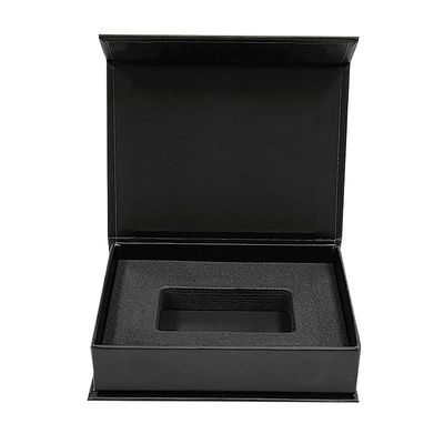 Custom Logo Luxury Matte Magnetic Closure Storage Flip Box per le esigenze del cliente