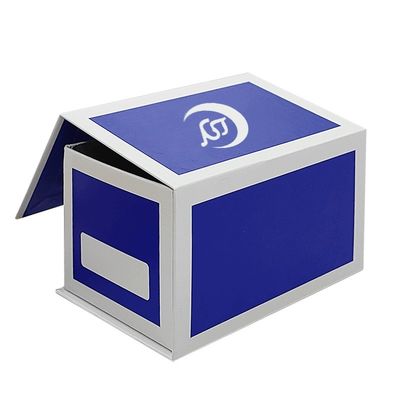 Riciclare stampa di logo Custom rigido cartone Magnet Box Magnetico Flip Top Cartone regalo scatole