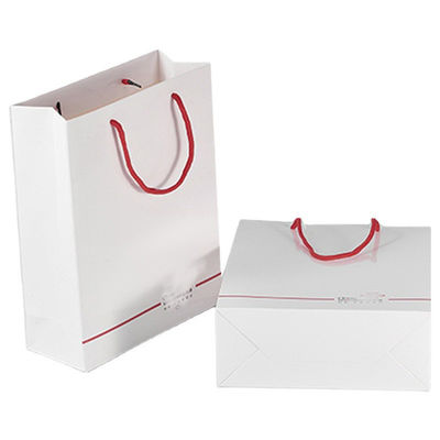 Ordine personalizzato accettabile Logo di lusso Borsa da shopping stampata per un bel regalo di vacanza