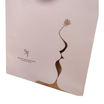 Luxury Custom Logo Gold Foil Printed Kraft Paper Acquisti confezionamento per scarpe Abbigliamento