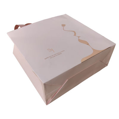 Luxury Custom Logo Gold Foil Printed Kraft Paper Acquisti confezionamento per scarpe Abbigliamento