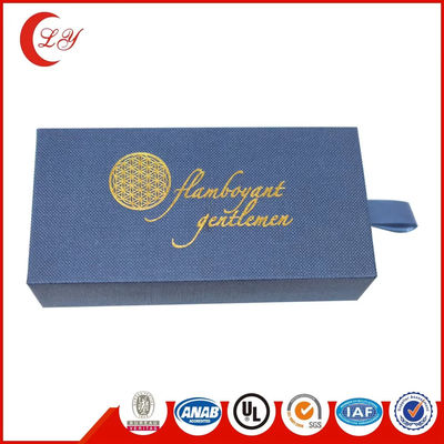 Luxury Custom Logo Piccolo cassetto cartone gioielli confezionamento cassetto cassetto carta scorrevole per regalo collana