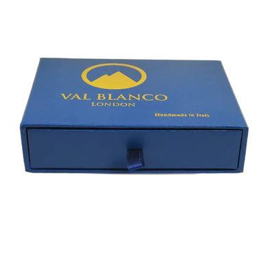 Luxury Custom Logo Piccolo cassetto cartone gioielli confezionamento cassetto cassetto carta scorrevole per regalo collana