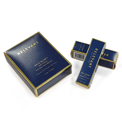 Rostre a colori personalizzati Cartuccia pieghevole Perfume bottiglia di cartone Rostre regalo Cosmetici imballaggio carta scatola a colori