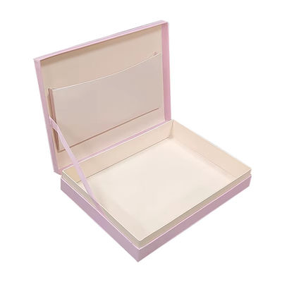 Logo personalizzato Flip Box Logo del cliente Colore Forma Cosmetici Artigianato Imballaggio regalo Box Cartolina da visita Box