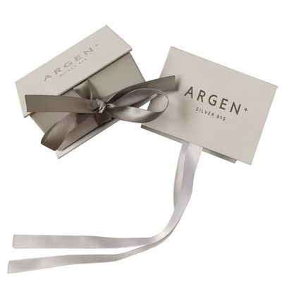 Collare personalizzato Gioielli Scatola di cartone Scatola regalo di lusso Imballaggio con nastro Scatola regalo magnetica premium
