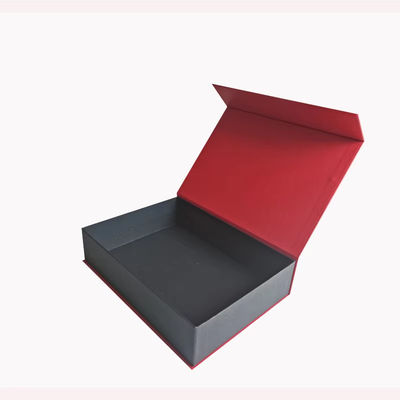 Luxury Custom Magnetic Book Shape Gift Box Carta dura Flip Cover Chiusura magnetica Cartone Cartone Per Crema E Gioielli