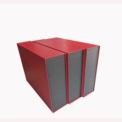 Luxury Custom Magnetic Book Shape Gift Box Carta dura Flip Cover Chiusura magnetica Cartone Cartone Per Crema E Gioielli