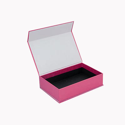 Luxury Custom Magnetic Book Shape Gift Box Carta dura Flip Cover Chiusura magnetica Cartone Cartone Per Crema E Gioielli