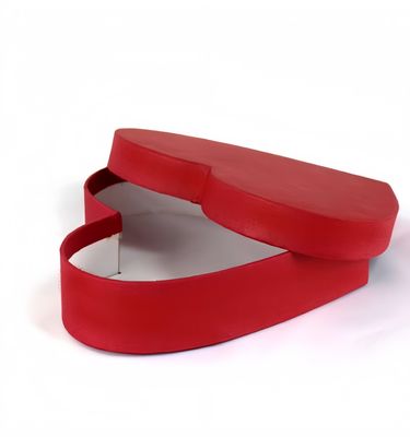 Scatole regalo a forma di cuore personalizzate Scatole rigide per imballaggi di gioielli e fiori a base di cioccolato