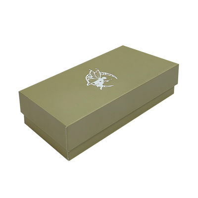 Logo personalizzato Piccolo oro di lusso coperchio e base bottiglia di profumo cartone rigido scatola regalo cartacea